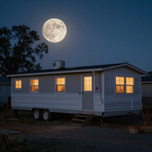 Haunted mobile home in Northern California under full round moon.jpg
