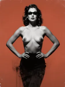 На оранжевом фоне.webp