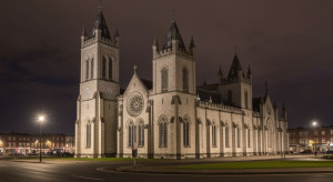 Magnificent Catholic cathedral in Dublin at night - G4.jpg