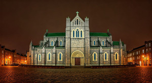 Magnificent Catholic cathedral in Dublin at night - G4.jpg