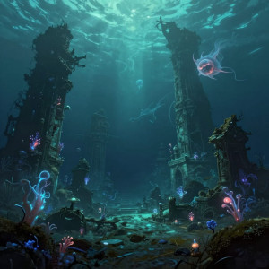 Submerged ruins of a forgotten civilization on an alien ocean floor.jpg