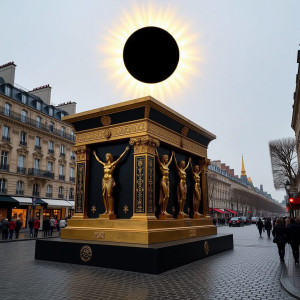 Ark of the Covenant in Paris under Black Sun - Н11.jpg