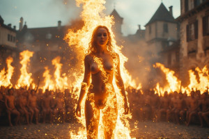 Beautiful naked woman, engulfed in roaring flame - P7.jpg