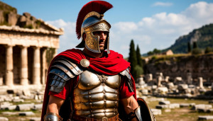 Roman Centurion in full armour in ancient Rome - S1.jpg