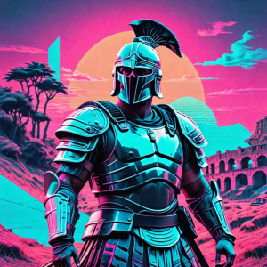 Roman Centurion in full armour in ancient Rome - H3.png