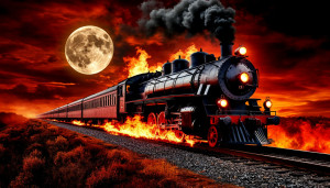 Burning train on railway to Hell under Blood Moon - S1.jpg