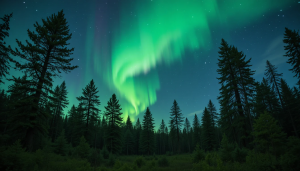 Scandinavian forest under Aurora borealis - PL3.png