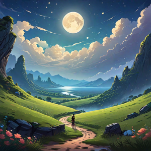 Whispering land under full round moon - Н3.png