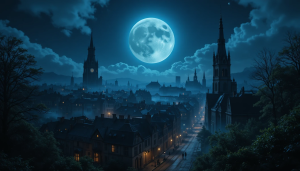 City of nightmares under full round moon - PL1.png