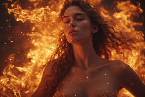 Beautiful naked woman bursting into flames - P4.jpg