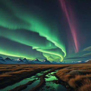 Apocalyptic wasteland under aurora borealis - ВXL.jpg