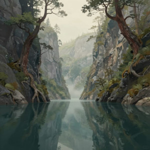 A whimsical illustration of a hidden fjord.jpg
