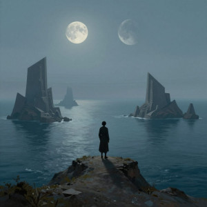 A solitary figure stands on a cliff overlooking a vast, alien ocean.jpg