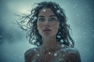 Beautiful naked woma in the violent snowstorm - P6.jpg