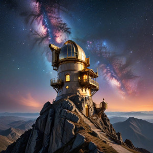 An intricate, fantastical observatory - АXL.jpg