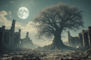 A post-apocalyptic colossal ancient tree - P1.jpg