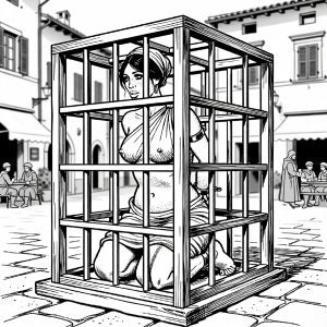 Ведьма в клетке -  карандаш.png