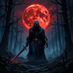 Ancient horror in haunted forest under blood moon - H11.jpg