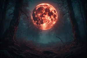 Ancient horror in haunted forest under blood moon - P3.jpg