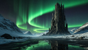 Apocalyptic megastructure under aurora borealis - S1.jpg