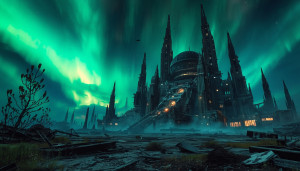 Apocalyptic megastructure under aurora borealis - L1.jpg