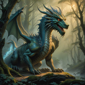 A majestic, ethereal dragon, rendered in a vibrant fantasy concept art style.jpg
