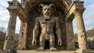Giant statue of Moloch in pagan temple - H11D.jpg