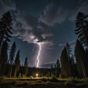 Superbolt at night over Oregon forest - H1.png