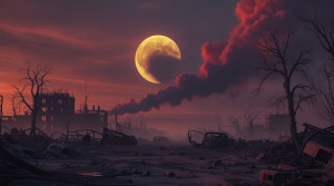 Nuclear fallout over apocalyptic wasteland under blood moon - L2.jpg