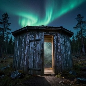 A solitary, weathered bunker door stands slightly ajar - Z2.jpg