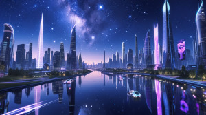 Futuristic city under starry night - L4.jpg