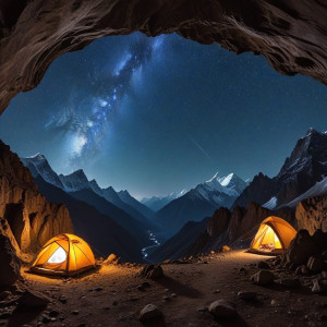 Sky caves in the Himalayas under starry night sky - ВХ.jpg