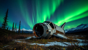 Remains of a crushed space shuttle in the Alaskan wilderness - S1.jpg
