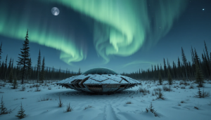 Remains of a crushed UFO in the Alaskan wilderness - PL1.png