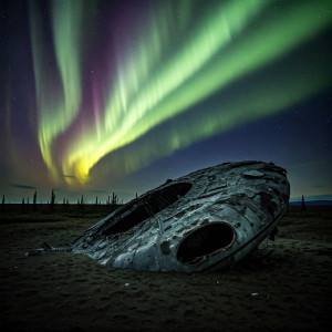 Remains of a crushed UFO in the Alaskan wilderness - JFL.jpg