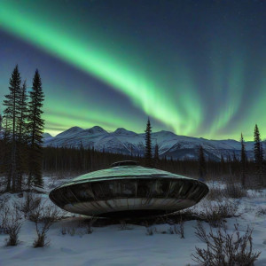 Remains of a crushed UFO in the Alaskan wilderness - J9.jpg