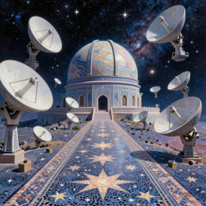 An intricate, repeating mosaic of fallen stars forms a pathway.jpg