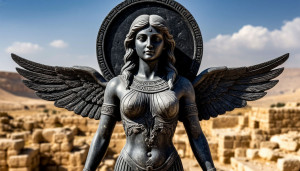 Goddess Lilith in ancient Palestine under Black Sun - S.jpg