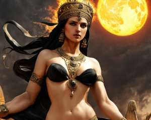 Goddess Lilith in ancient Palestine under Black Sun - J6.jpg
