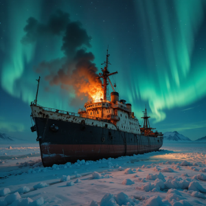 Abandoned burning icebreaker - PL1.png