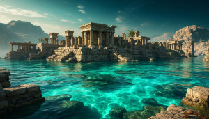 An ancient stone city, submerged in ocean - S1.jpg