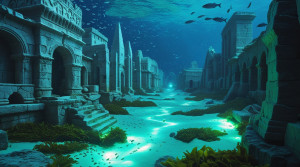 An ancient stone city, submerged in ocean - L4.jpg