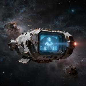 An abandoned space station drifts silently through a nebula.jpg