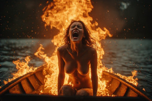 Woman burning in boat 1.jpg