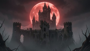 Giant abandoned haunted castle under blood moon - F29.jpg