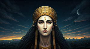 Face of Goddess Asherah in the sky over ancient Palestine - G3.jpg