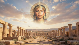 Face of Goddess Asherah in the sky over ancient Palestine - F24.jpg