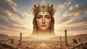 Face of Goddess Asherah in the sky over ancient Palestine - F29.jpg