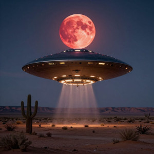 Demonic UFO under blood moon over Arizona desert -  Z.jpg