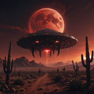Demonic UFO under blood moon over Arizona desert - R4.jpg